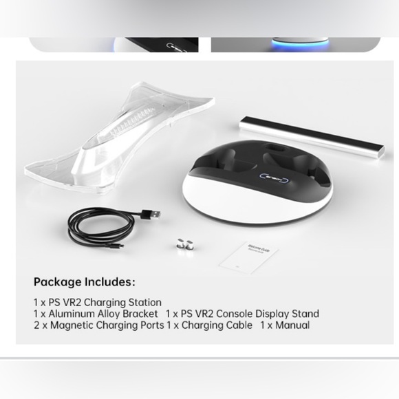 Controller Charging⚡️Station for PSVR2 Sense Controller w Ambient Light💡 - Picture 11 of 11